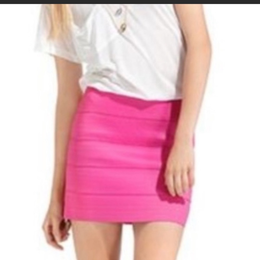 Pleasure Doing Business | Bandage Skirt | Pink | Size S
